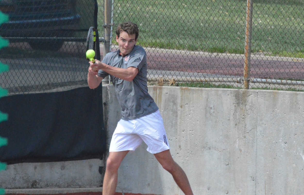 Baker Tennis Defeats Bethel College on Saturday, 4-2 and 6-1