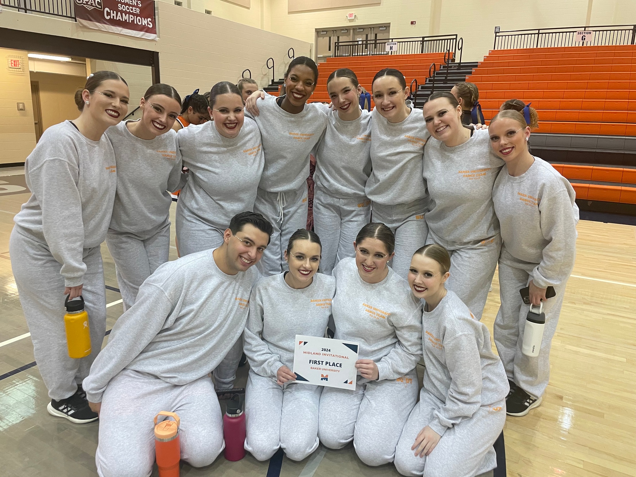Dance Captures First-Place Title, Cheer Finishes Fourth at Midland Invitational