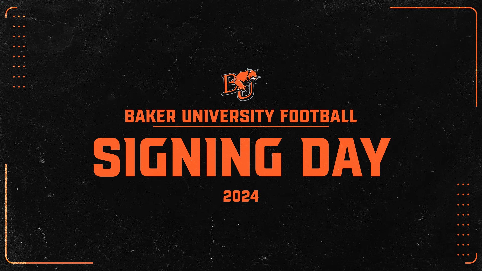 Baker Football Announces 2024 Signing Class