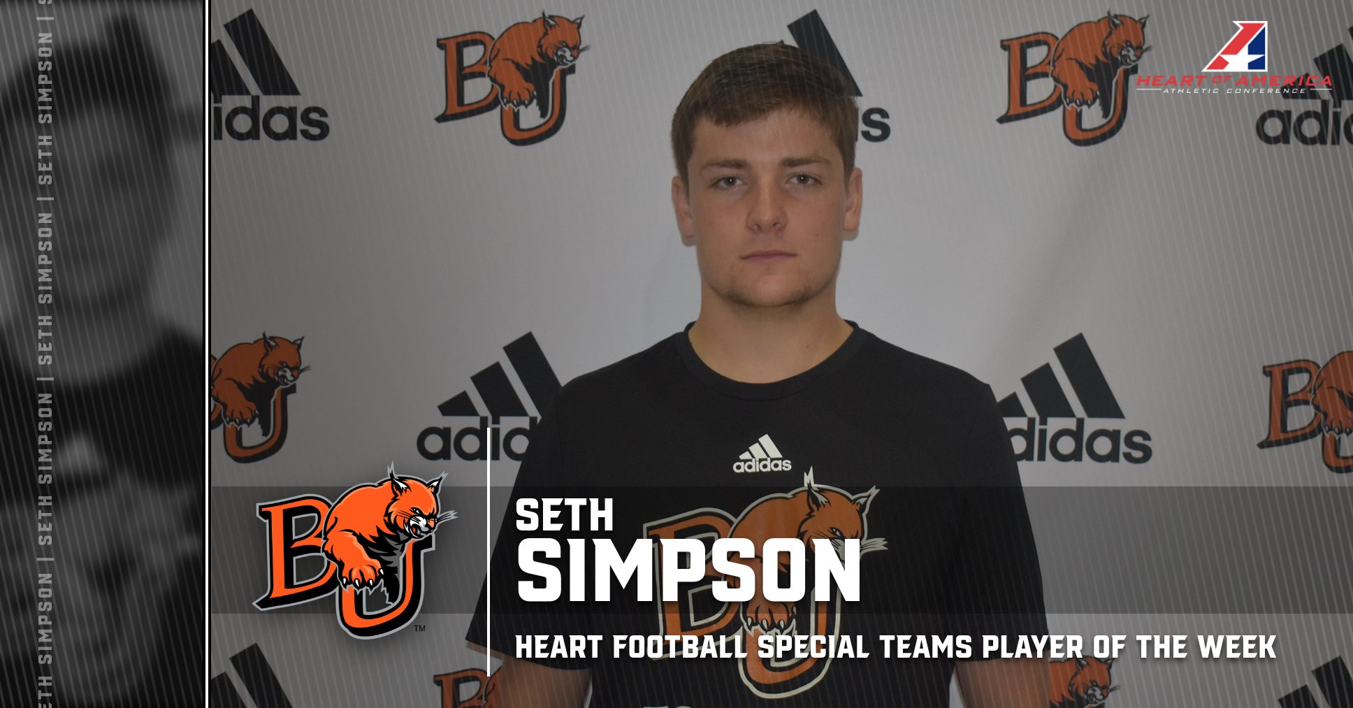 Simpson Earns Heart Special Teams Player of the Week Honors