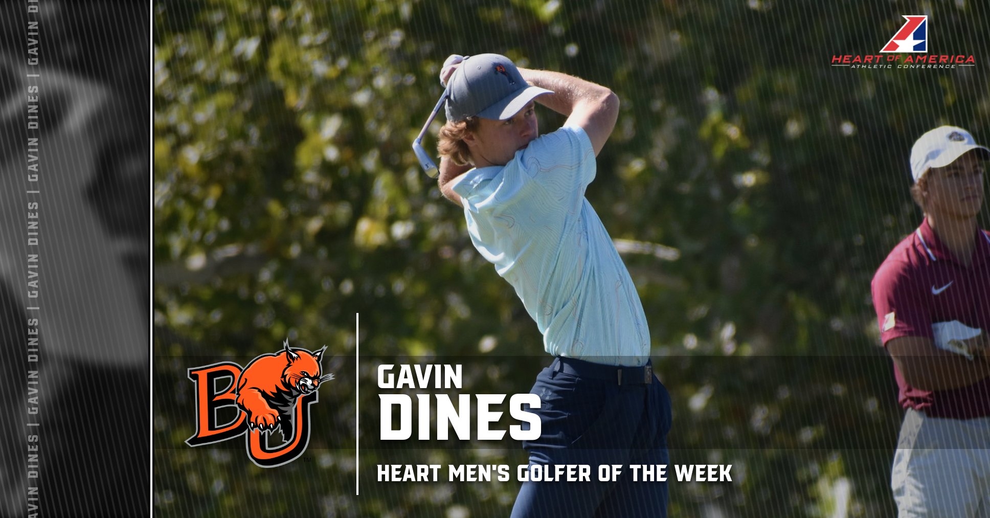 Dines Named Heart Men’s Golfer of the Week