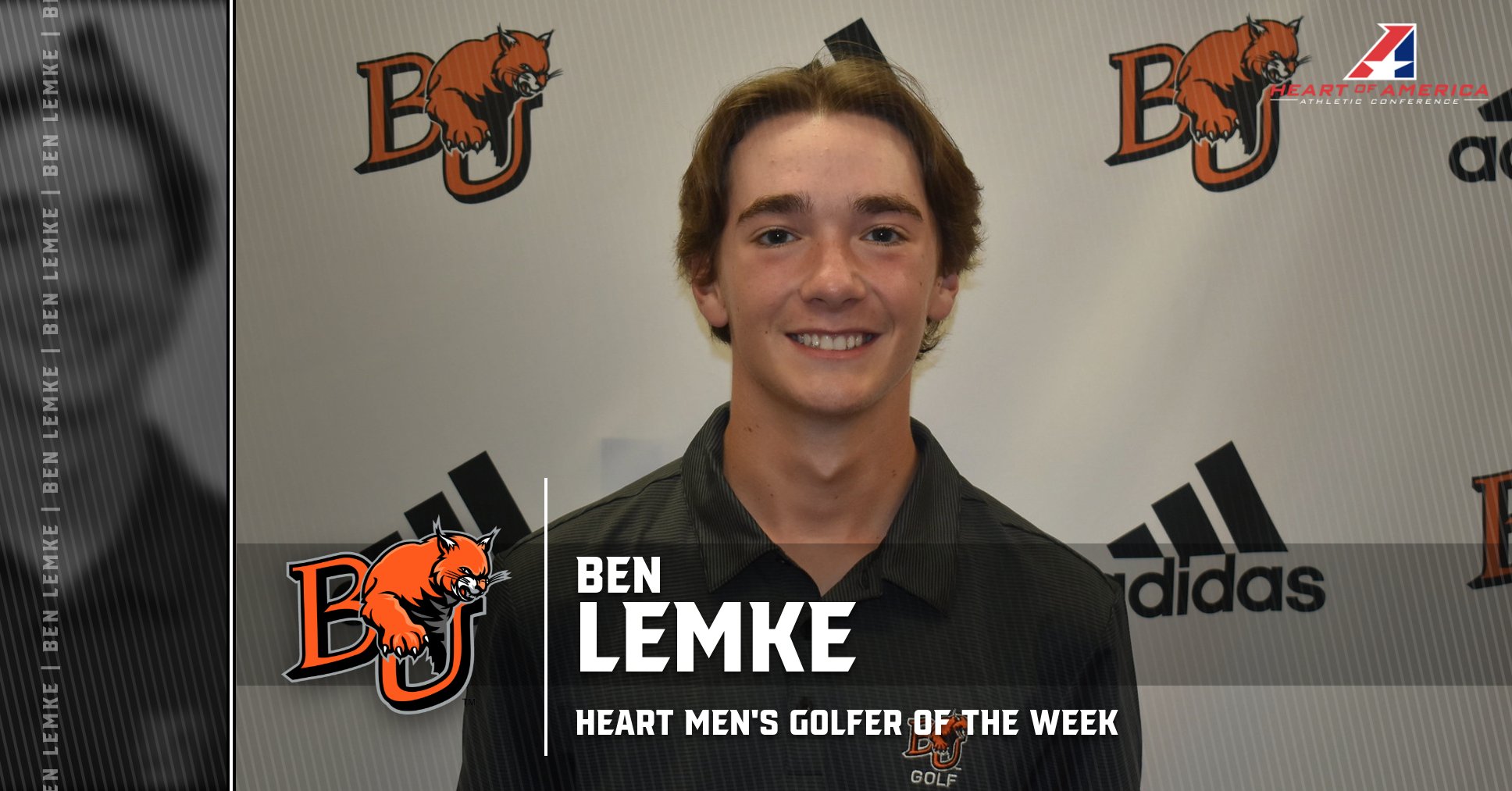 Lemke Named Heart Men’s Golfer of the Week