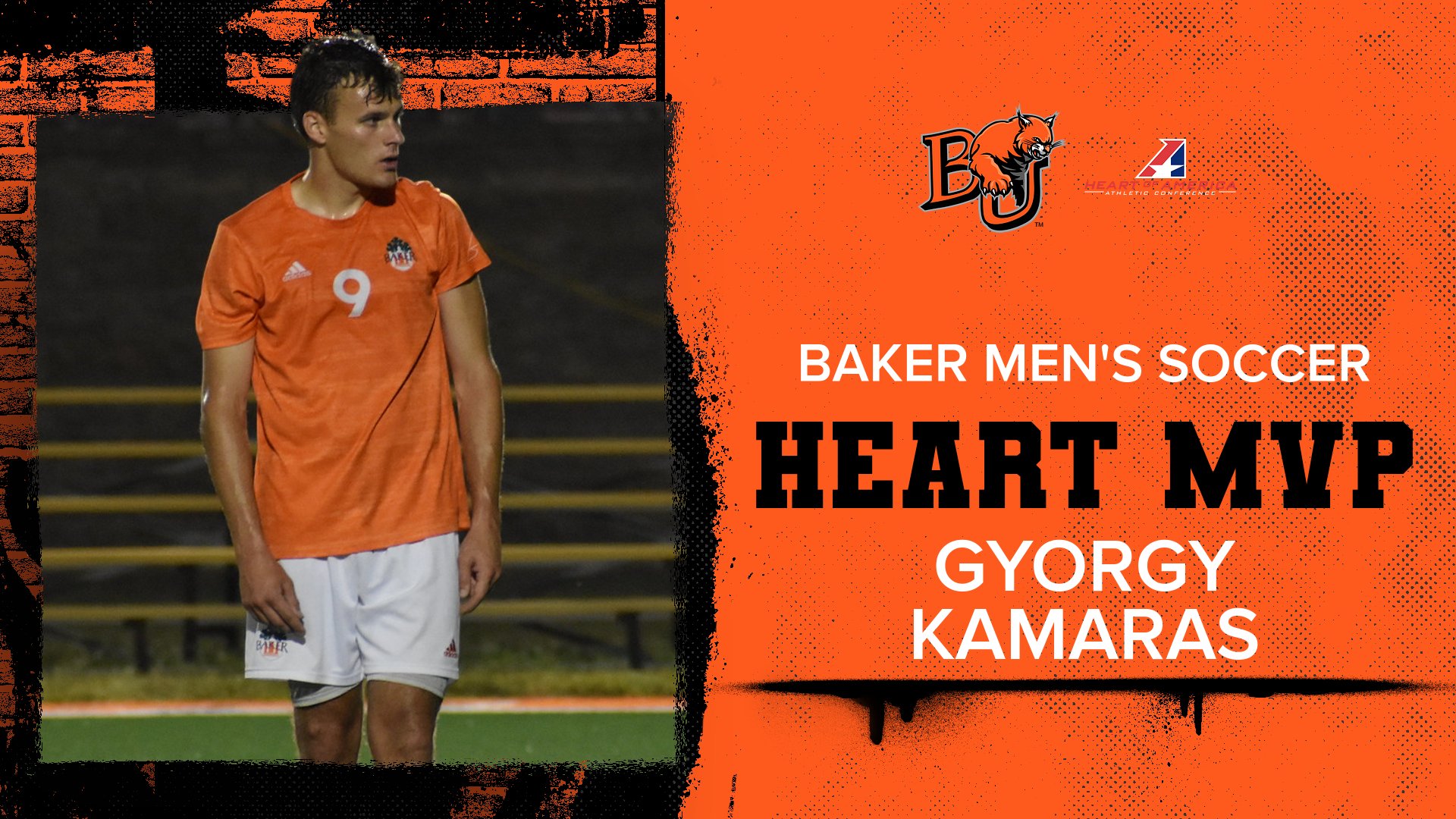 Kamaras Collects Heart MVP Honors, Joins Dijkhuis on All-Conference Teams