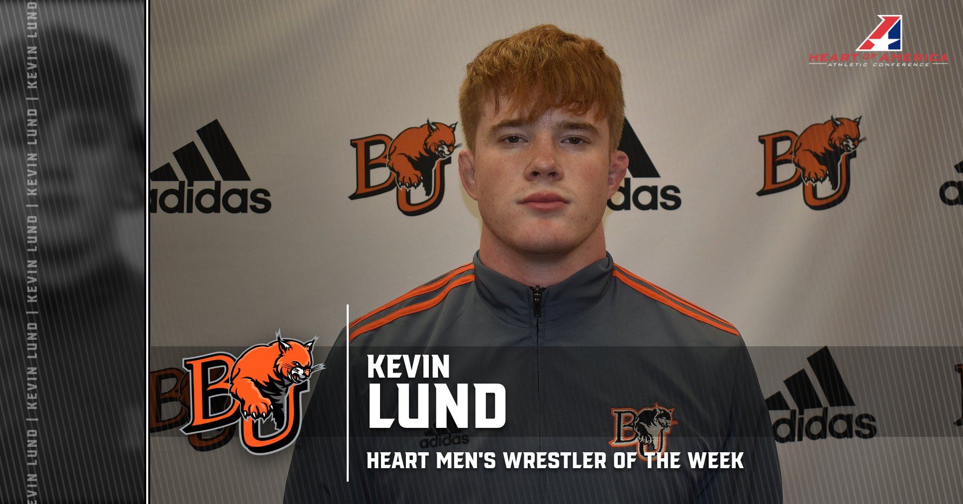 Lund Named Heart Men’s Wrestler of the Week