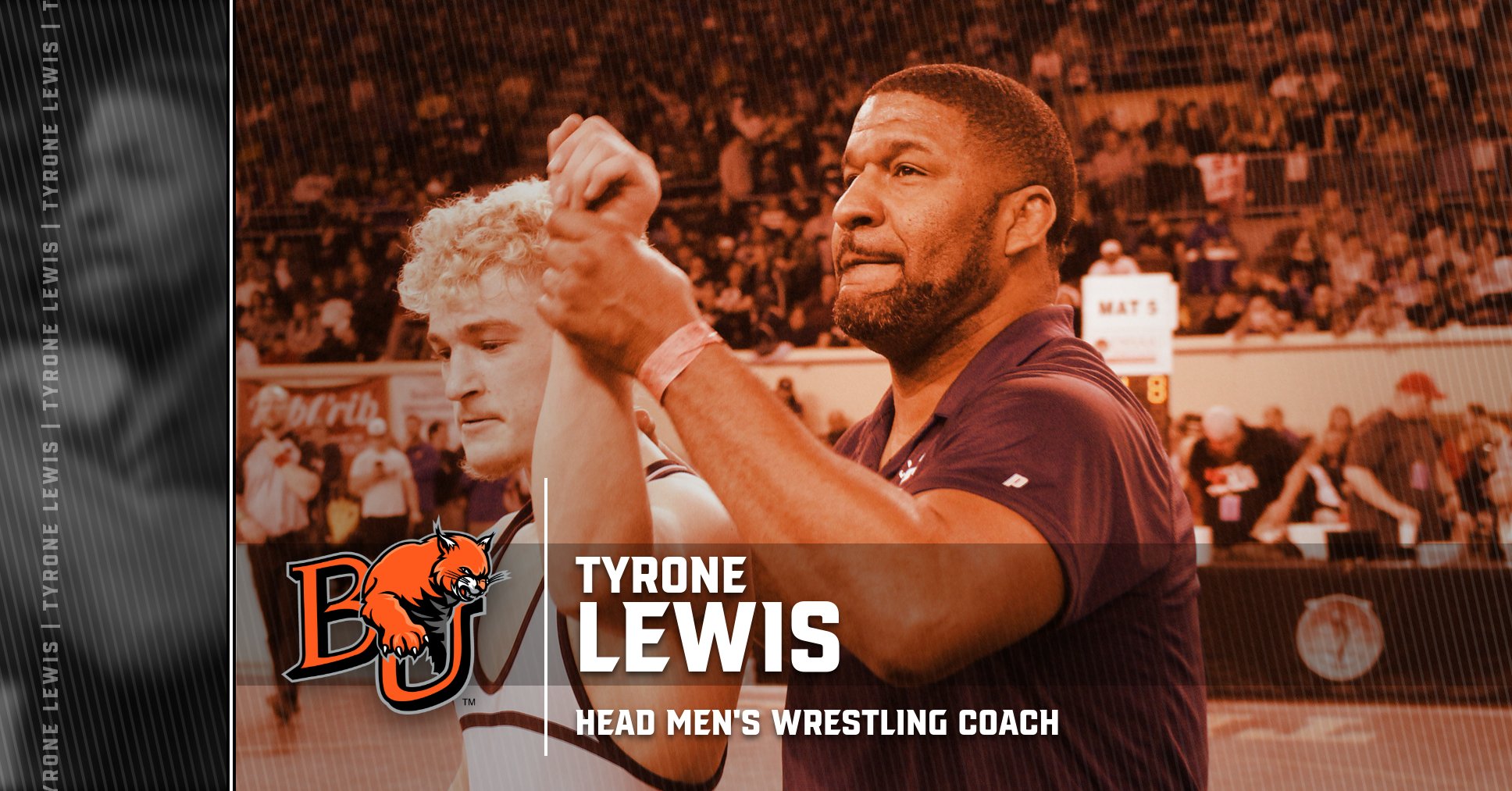 Tyrone Lewis Named Baker Head Men’s Wrestling Coach