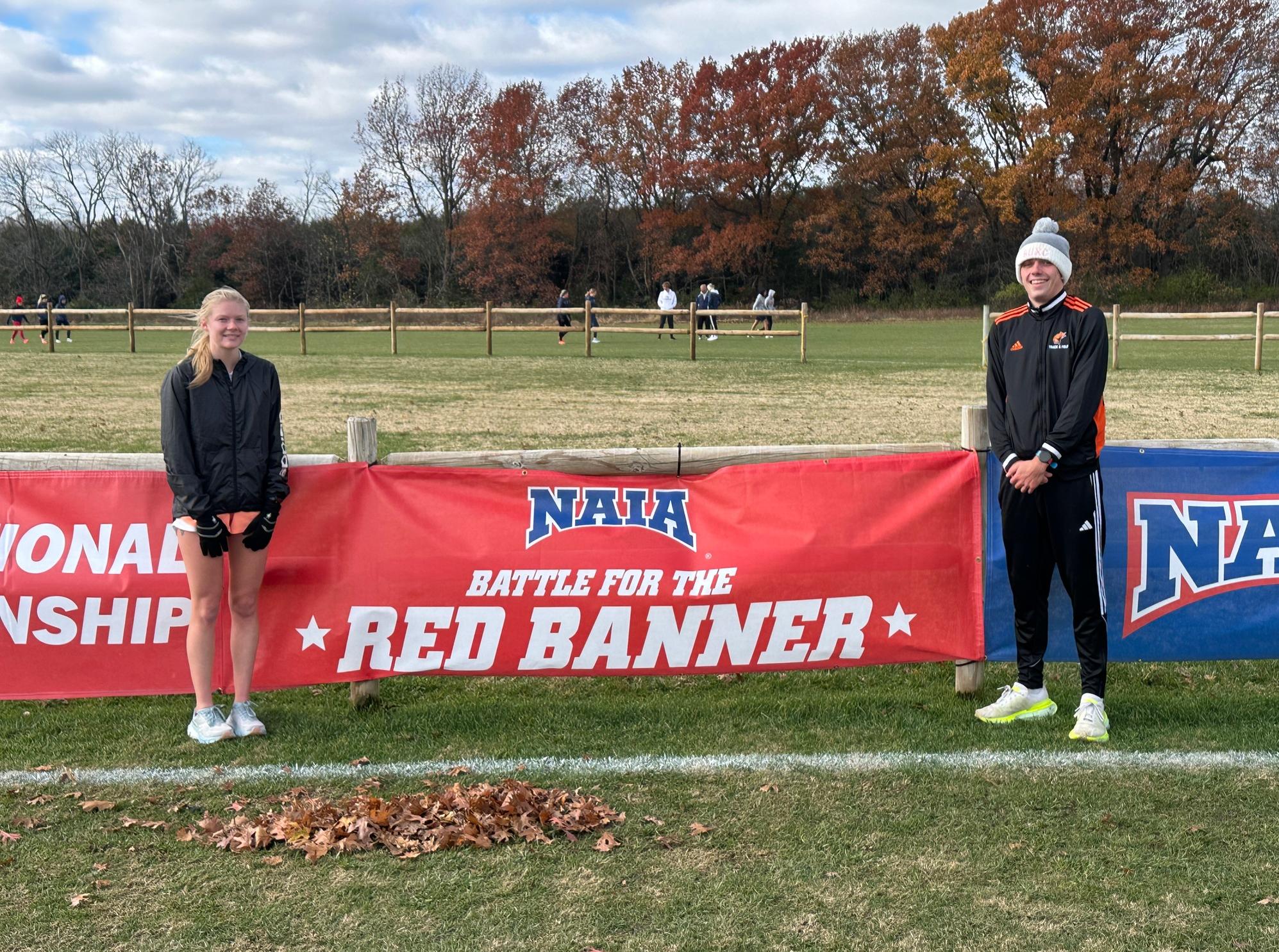 Massey, Barnard Finish Off 2024 Season at NAIA Cross Country Championships