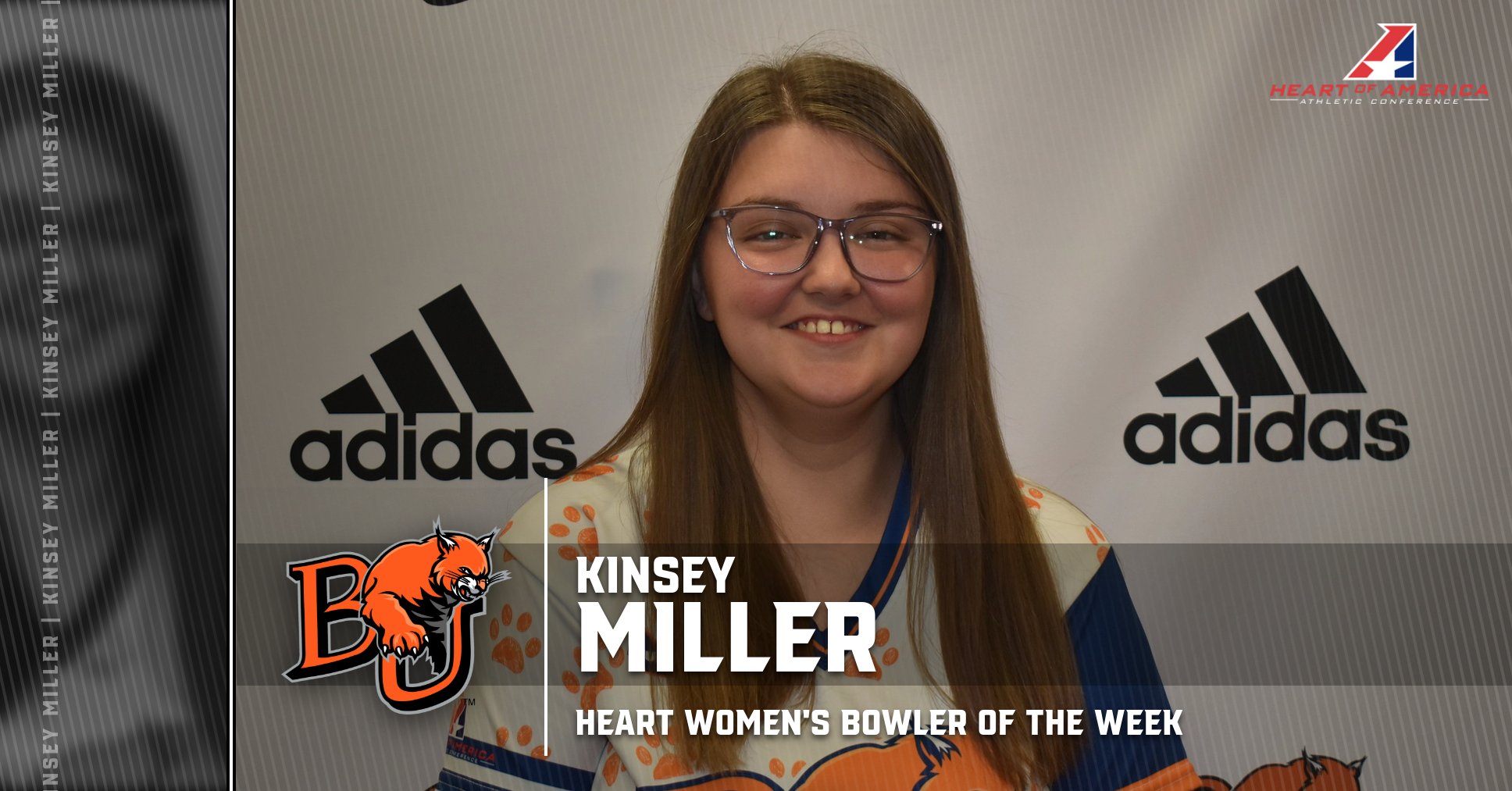 Miller Nabs Third Straight Heart Women's Bowler of the Week
