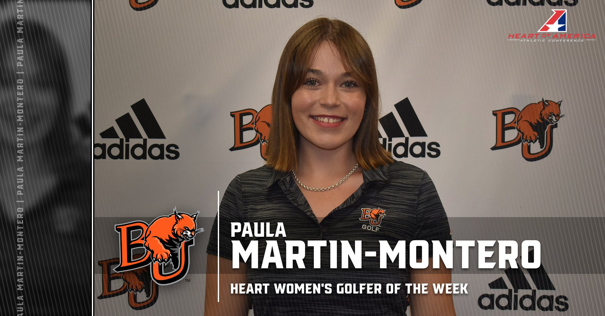 Martin-Montero Selected Heart Women’s Golfer of the Week