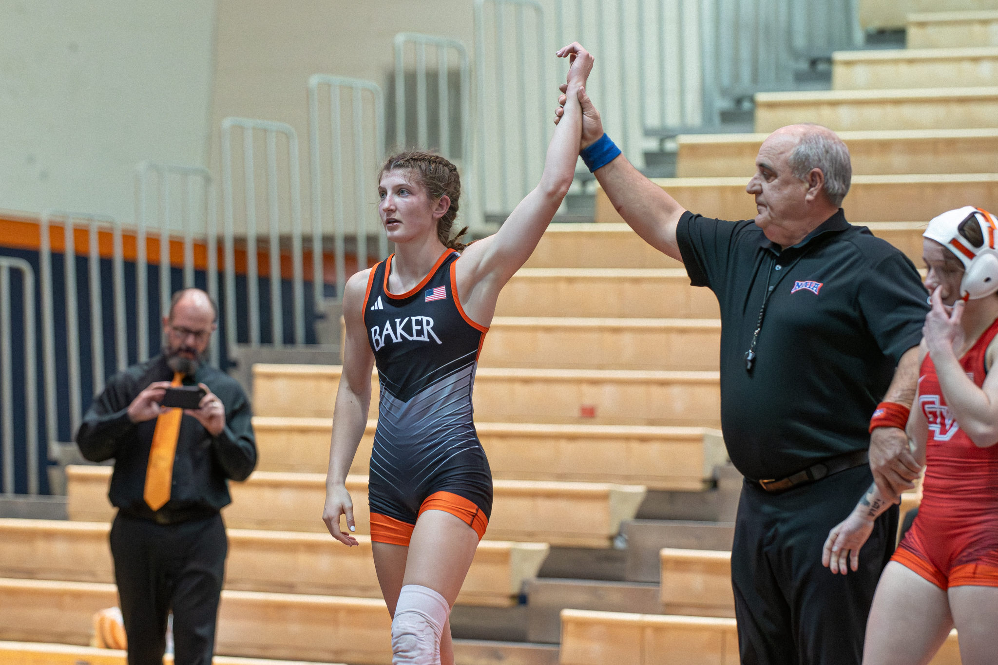 Heath's Win Over No. 2 Nationally Ranked Opponent Highlights Dual vs. Grand View